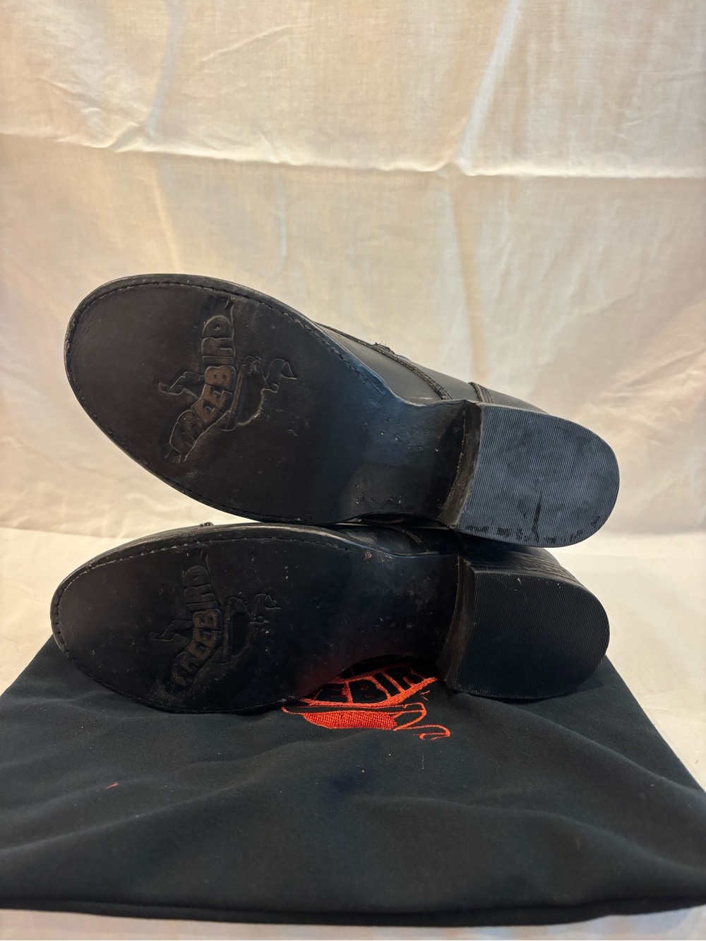 Freebird by Steven Rafter Black Rafter Lace-Up Ankle Boots with Side Zips - Picture 6 of 7